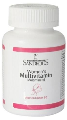 بياب تحلیل المغذيات الكامل Women Under 50 Multivitamin Multimineral Sandrous
