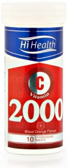 BeeaaB HealtH Analisi nutrizionale completa di Vitamin C 2000 mg HiHealth