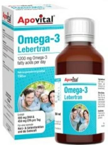 BeeaaB HealtH Analisi nutrizionale completa di Omega-3 Lebertran Apovital