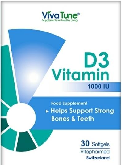 بیاب Vitamin D3 1000 IU 30 VivaTune