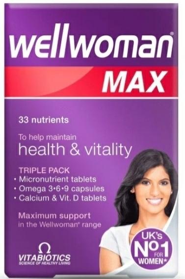 BeeaaB HealtH Analisi nutrizionale completa di Wellwoman Max 84 Tabs/Caps | Micronutrients | Vitabiotics