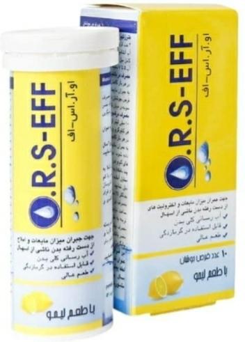 BeeaaB HealtH nutritional analysis of O.R.S-EFF + 100 ml water