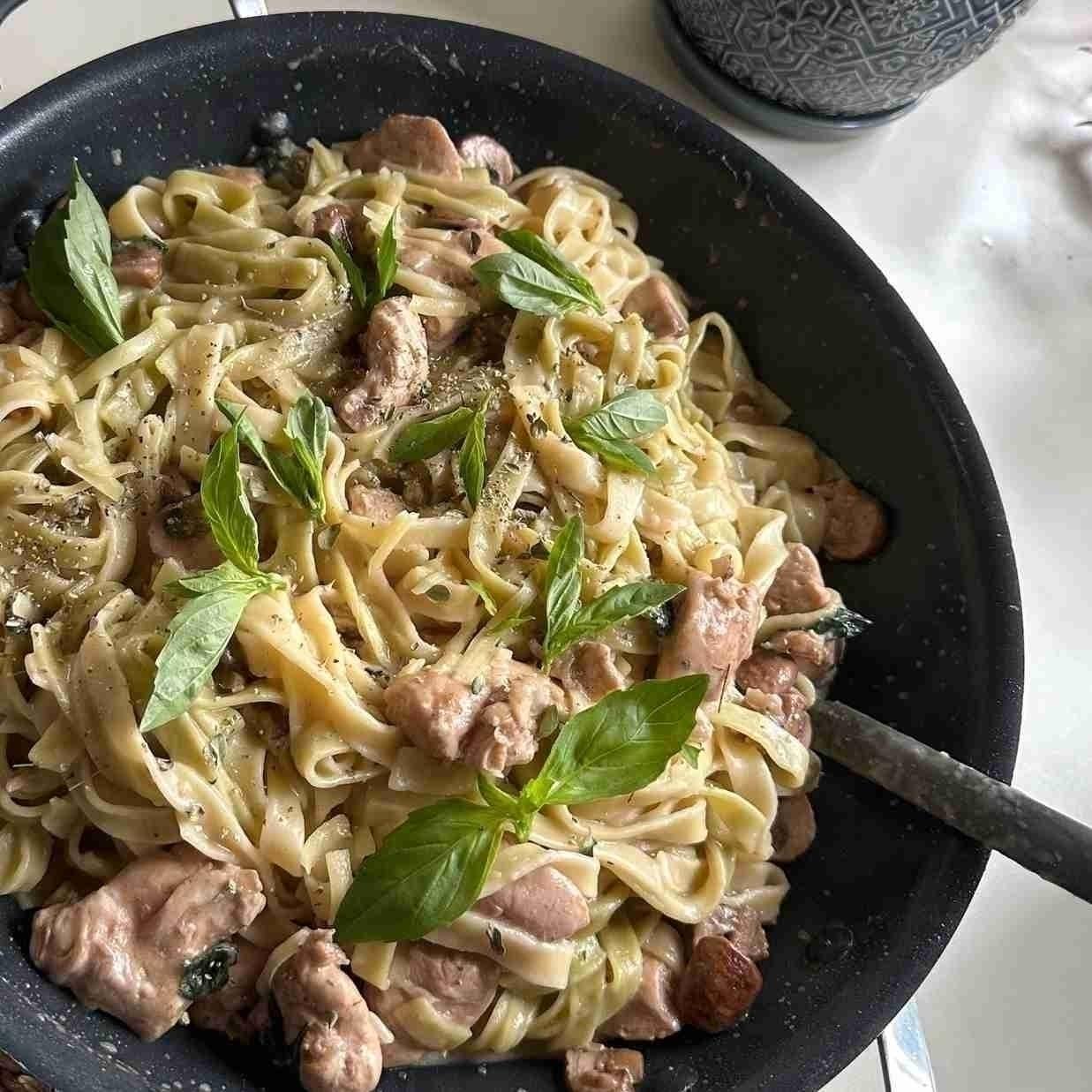 Chicken and Mushroom Pasta