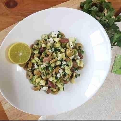 Greek Zucchini Salad