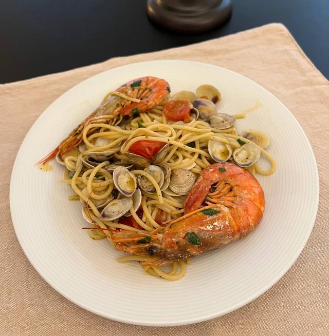 Linguine with Shrimp and Clams