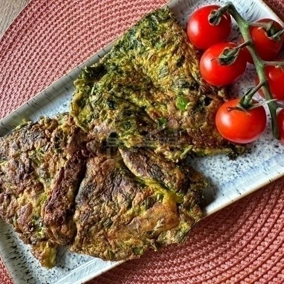 Frittata con Prezzemolo e Aneto