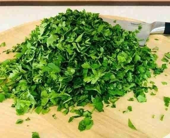 Ingredients for Ghormeh-Sabzi