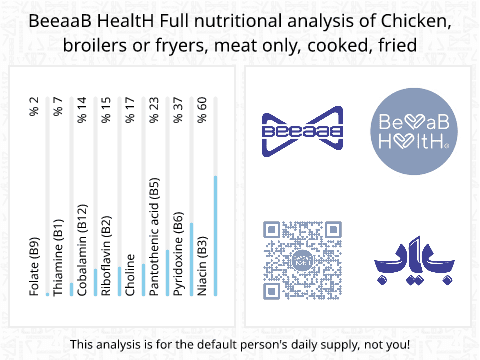 BeeaaB HealtH Analisi nutrizionale completa di Pollo fritto