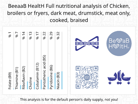 BeeaaB HealtH Analisi nutrizionale completa di Coscia di pollo brasata