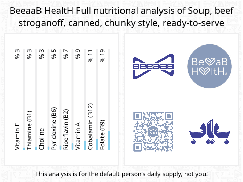BeeaaB HealtH Analisi nutrizionale completa di Stufato di manzo in scatola