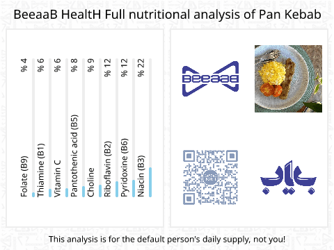 BeeaaB HealtH Analisi nutrizionale completa di Pan Kebab