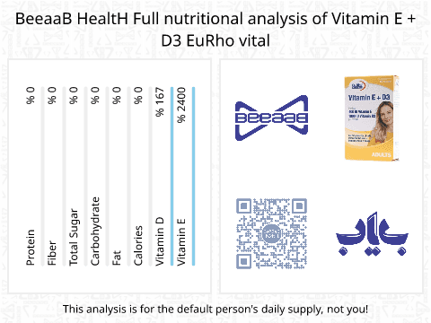 بیاب Vitamin E + D3 EuRho vital