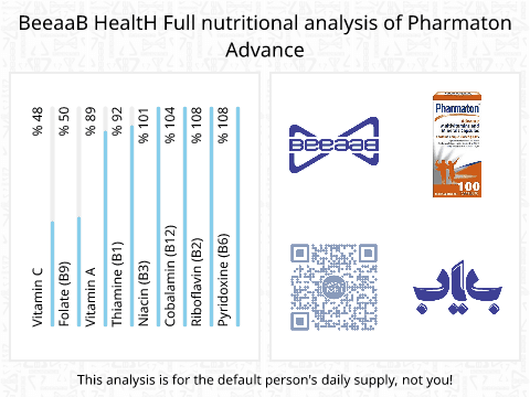 بياب تحلیل المغذيات الكامل Pharmaton Advance