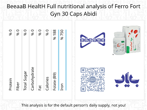بیاب Ferro Fort Gyn 30 Caps Abidi