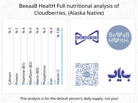 BeeaaB HealtH Analisi nutrizionale completa di Mirtilli di montagna crudi