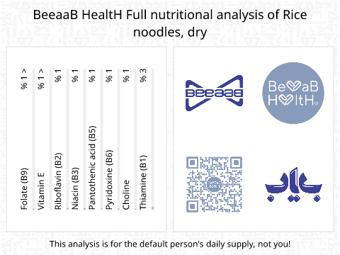 بیاب نودل برنج خشک