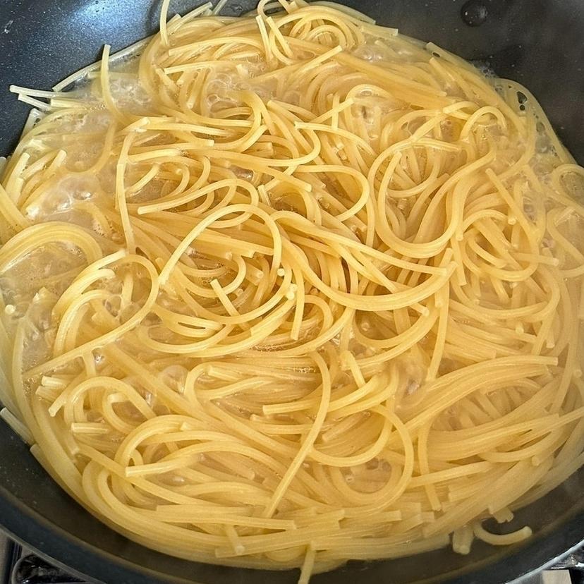How to prepare pasta (undrained)